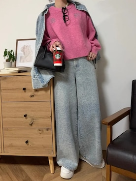 神戸レタスさん(レディース・162cm)の春コーディネート