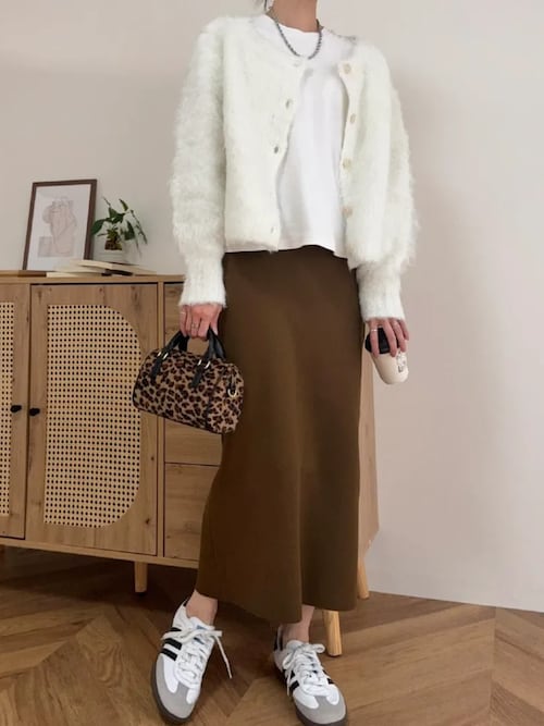 nanamiさんコラボ ]前後2wayシャギーニットトップス（ニット/セーター