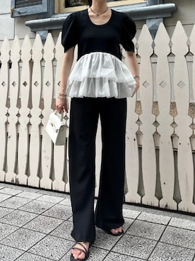 神戸レタスさん（レディース・162cm）の秋コーディネート