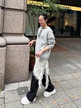 神戸レタスさん（レディース・162cm）の冬コーディネート