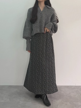 「大人フェミニン」｜神戸レタスさん（レディース・158cm）の秋コーディネート