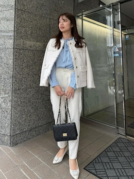 「KOBE LETTUCE（コウベレタス）のアイテム」を使った、神戸レタスさん（レディース・160cm）の春コーディネート