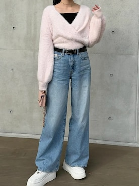 神戸レタスさん（レディース・162cm）の春コーディネート