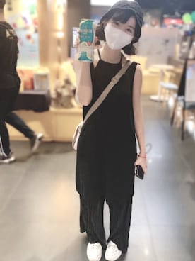 「plain-me（プレインミー）のアイテム（バッグ）」を使った、Viboさん（レディース・157cm）の夏コーディネート