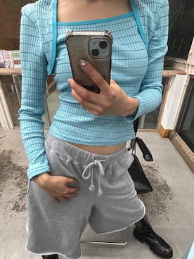 「アイテム（スウェットパンツ）」を使った、eikoさん（レディース・160cm・20代）の秋コーディネート