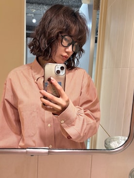 「アイテム（メガネ）」を使った、eikoさん（レディース・160cm）の秋コーディネート