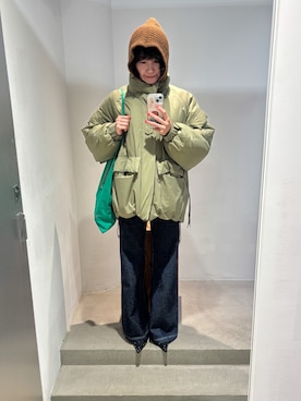 「HIGHLAND 2000（ハイランドトゥーサウザンド）のアイテム」を使った、eikoさん（レディース・160cm）の冬コーディネート