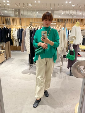 「SHENERY」｜「アイテム（その他シューズ）」を使った、KOIDE_158cmさん（レディース・158cm）の冬コーディネート