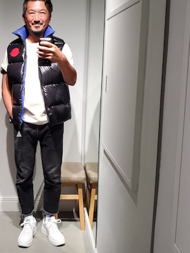 「2STAR（ツースター）のアイテム」を使った、t頭さん（メンズ・171cm）の秋コーディネート