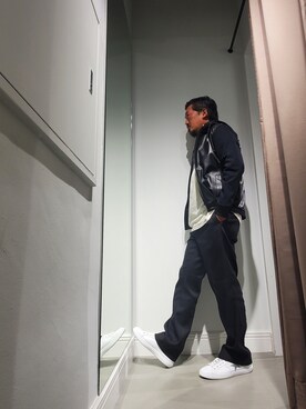 「2STAR（ツースター）のアイテム」を使った、t頭さん（メンズ・171cm）の夏コーディネート