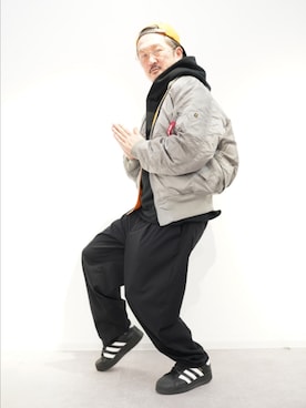 「アイテム（ジャケット/アウター）」を使った、t頭さん（メンズ・171cm・50代）の冬コーディネート