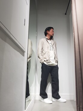 「2STAR（ツースター）のアイテム」を使った、t頭さん（メンズ・171cm）の夏コーディネート