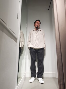 「2STAR（ツースター）のアイテム」を使った、t頭さん（メンズ・171cm）の夏コーディネート