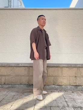 オムプリッセ　トップス HOMME PLISSE ISSEY MIYAKEのトップスを使った人気ファッション
