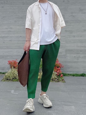 「603（ロクマルサン）のアイテム（アクセサリー）」を使った、KEIさん（メンズ・168cm）の秋コーディネート