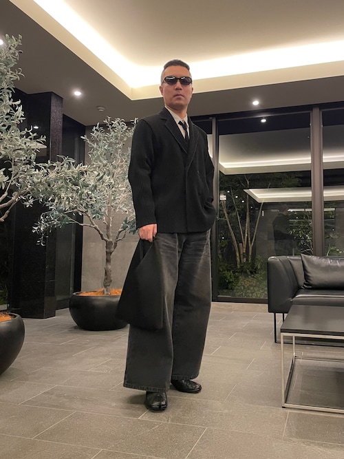 メゾンマルジェラ タートルネック ブラック ボディスーツ メゾン