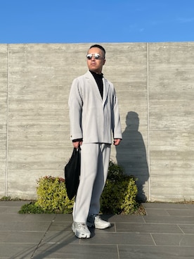 「MM6 Maison Margiela（ｴﾑｴﾑｼｯｸｽ ﾒｿﾞﾝ ﾏﾙｼﾞｪﾗ）のアイテム」を使った、KEIさん（メンズ・168cm）の春コーディネート