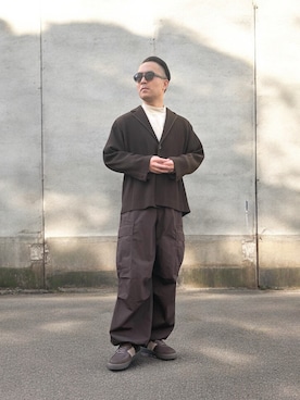 HOMME PLISSE ISSEY MIYAKEのアイテム（ブラウン系）を使った人気