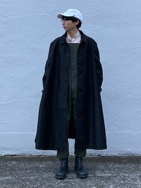 「アイテム（ブーツ）」を使った、らーみーさん（メンズ・165cm）の秋コーディネート