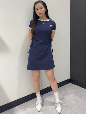 「ANAP（アナップ）のアイテム」を使った、𝑨𝑰𝑹𝑰さん（レディース・156cm）の夏コーディネート
