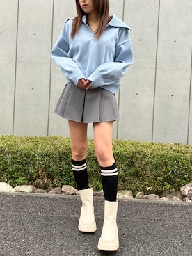 𝑨𝑰𝑹𝑰さん(レディース・159cm)の冬コーディネート