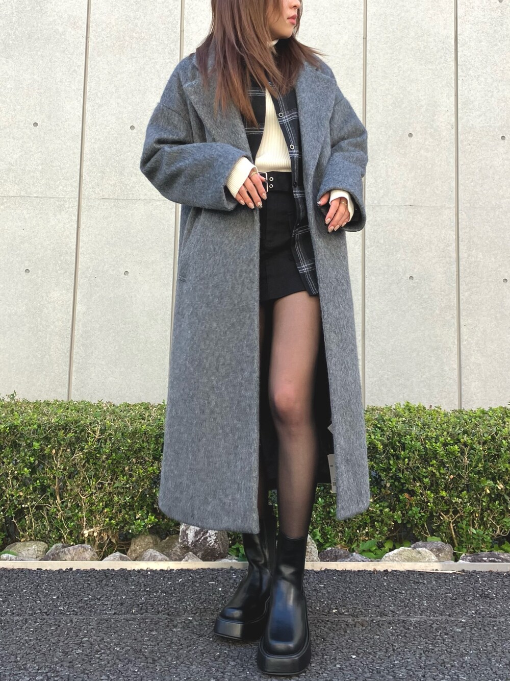 ????(ANAP Online Official)｜ANAPのチェスターコートを使った 