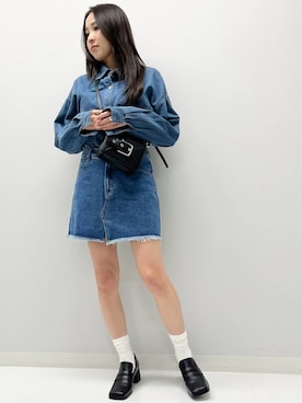 𝑨𝑰𝑹𝑰さん(レディース・159cm)の秋コーディネート