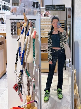 「アイテム（リング）」を使った、ミユキ✞さん（レディース・157cm）の秋コーディネート