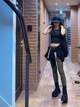 「H&M（エイチ・アンド・エム）のアイテム」を使った、ミユキ✞さん（レディース・157cm）の秋コーディネート