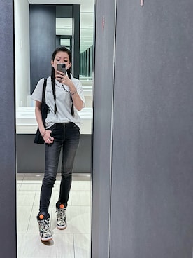 「SUB POP（サブポップ）のアイテム（アクセサリー）」を使った、ミユキ✞さん（レディース・157cm）の夏コーディネート