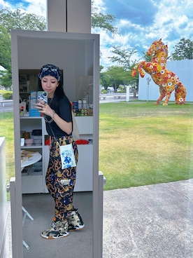 「アイテム（リング）」を使った、ミユキ✞さん（レディース・157cm）の夏コーディネート