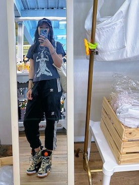 「Reebok（リーボック）のアイテム」を使った、ミユキ✞さん（レディース・157cm）の夏コーディネート