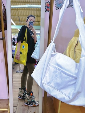 「H&M（エイチ・アンド・エム）のアイテム」を使った、ミユキ✞さん（レディース・157cm）の夏コーディネート