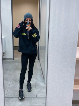 「NERDY（ノルディ）のアイテム」を使った、ミユキ✞さん（レディース・157cm）の春コーディネート