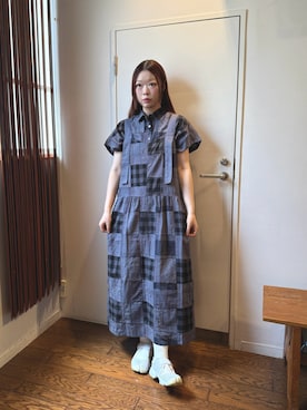 「HOLLYWOOD RANCH MARKET（ハリウッドランチマーケット）のアイテム」を使った、m♡さん（レディース・167cm）の夏コーディネート