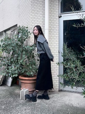 「INSILENCE（インサイロンス）のアイテム」を使った、m♡さん（レディース・167cm）の秋コーディネート