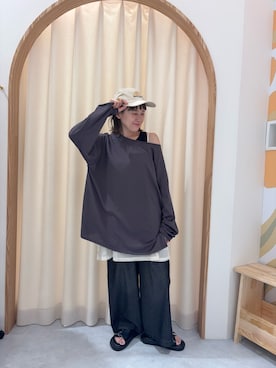 「CIAOPANIC TYPY（チャオパニックティピー）のアイテム」を使った、りーたんさん（骨格ウェーブ・レディース・152cm）の夏コーディネート