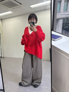 「CIAOPANIC TYPY（チャオパニックティピー）のアイテム（トップス）」を使った、りーたんさん（レディース・152cm）の秋コーディネート
