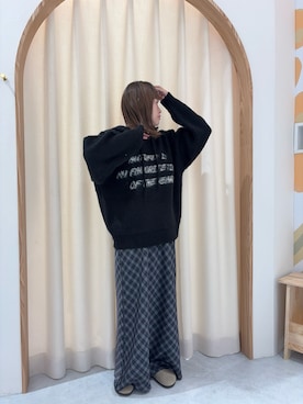 「スカートコーデ」｜りーたんさん（レディース・152cm）の冬コーディネート