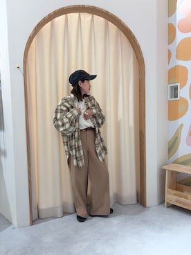 「CIAOPANIC TYPY（チャオパニックティピー）のアイテム」を使った、りーたんさん（骨格ウェーブ・レディース・152cm）の秋コーディネート