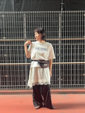 「etsinta（エシンタ）のアイテム」を使った、りーたんさん（レディース・152cm）の夏コーディネート