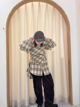 「CIAOPANIC TYPY（チャオパニックティピー）のアイテム」を使った、りーたんさん（骨格ウェーブ・レディース・152cm）の秋コーディネート