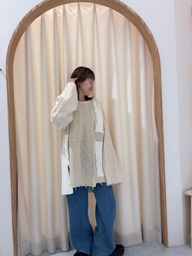 「CIAOPANIC TYPY（チャオパニックティピー）のアイテム」を使った、りーたんさん（骨格ウェーブ・レディース・152cm）の冬コーディネート