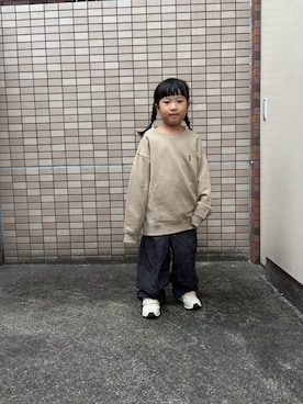 「子供服」｜りーたんさん（レディース・152cm）の秋コーディネート