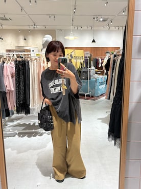 「CIAOPANIC TYPY（チャオパニックティピー）のアイテム（パンツ）」を使った、りーたんさん（レディース・152cm）の夏コーディネート