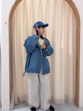 「CIAOPANIC TYPY（チャオパニックティピー）のアイテム（帽子）」を使った、りーたんさん（レディース・152cm）の冬コーディネート