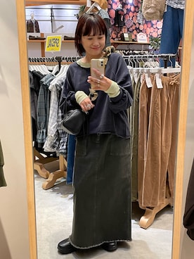 「CIAOPANIC TYPY（チャオパニックティピー）のアイテム」を使った、りーたんさん（レディース・152cm）の秋コーディネート