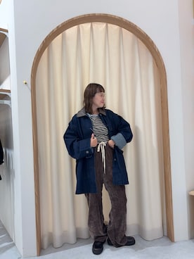 「CIAOPANIC TYPY（チャオパニックティピー）のアイテム（その他アウター）」を使った、りーたんさん（レディース・152cm）の秋コーディネート