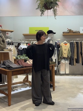 「CIAOPANIC TYPY（チャオパニックティピー）のアイテム（トップス）」を使った、りーたんさん（レディース・152cm）の秋コーディネート