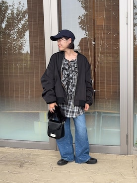 りーたんさん（レディース・152cm）の秋コーディネート